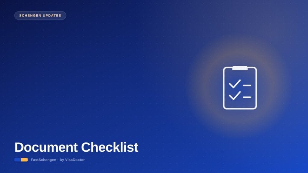 Schengen visa documents checklist uae final - FastSchengen Dubai