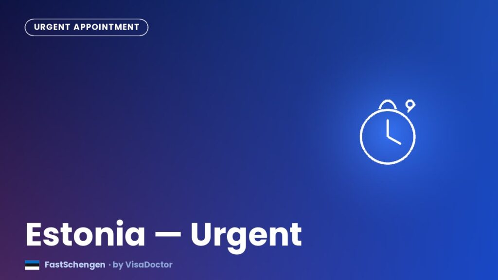 Urgent Estonia Visa Appointment: UAE Applicant Guide