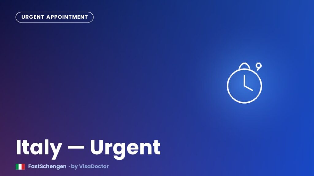 Urgent Italy Visa Appointment: UAE Applicant Guide