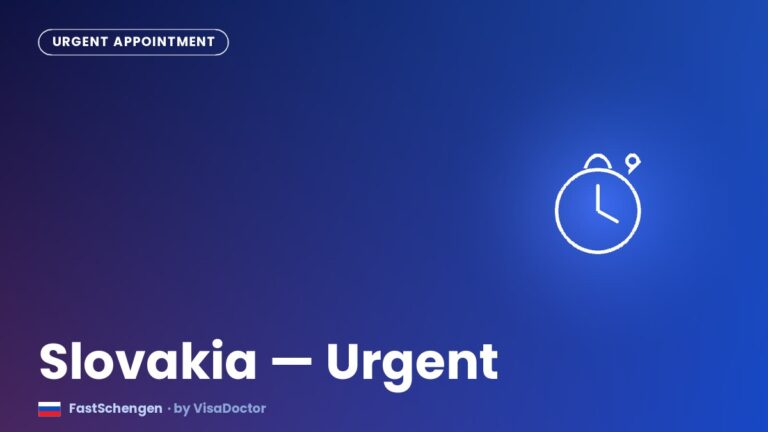 Urgent Slovakia Visa Appointment: UAE Applicant Guide